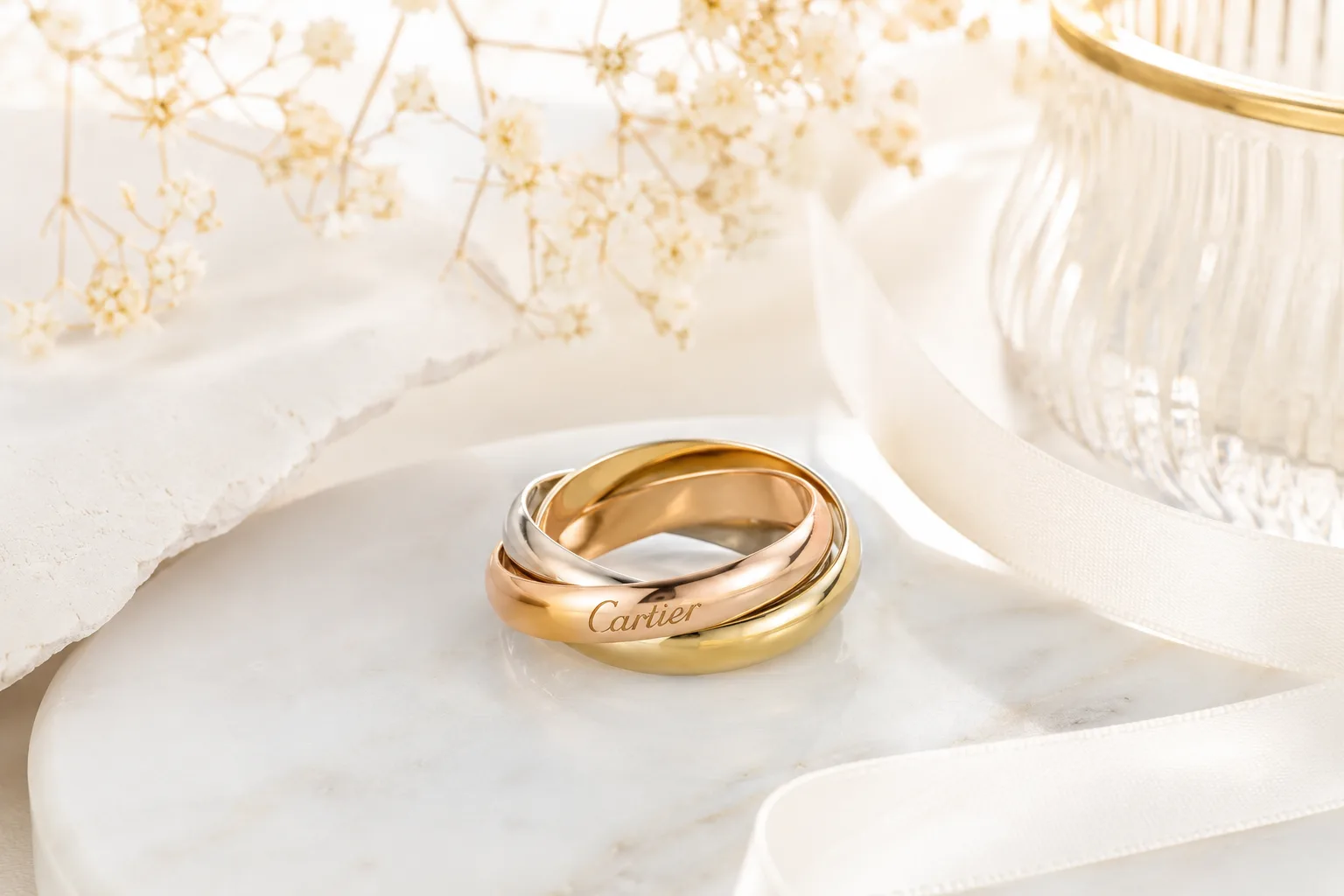 Cartier Trinity Oro Rosa