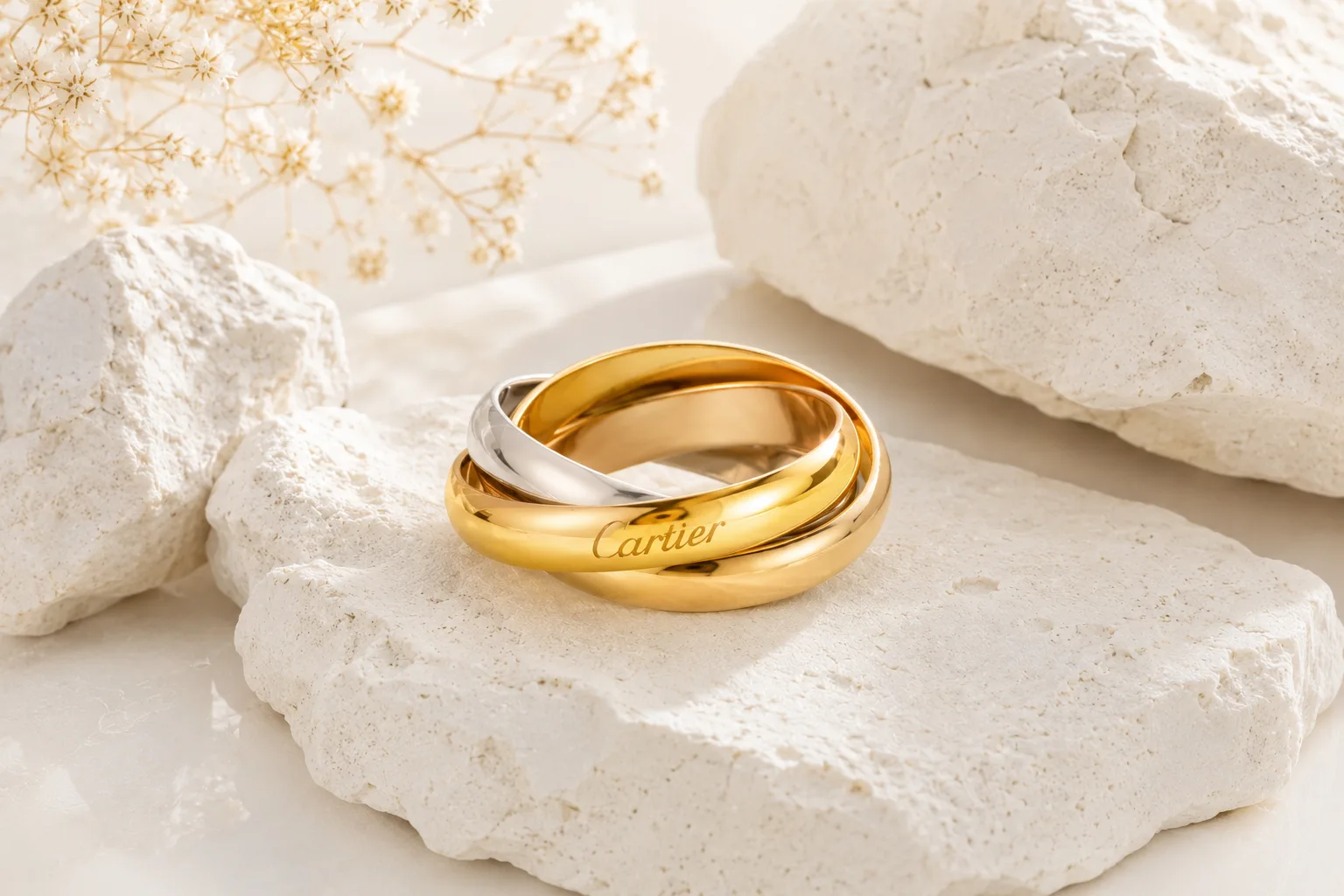 Cartier Trinity Oro Amarillo